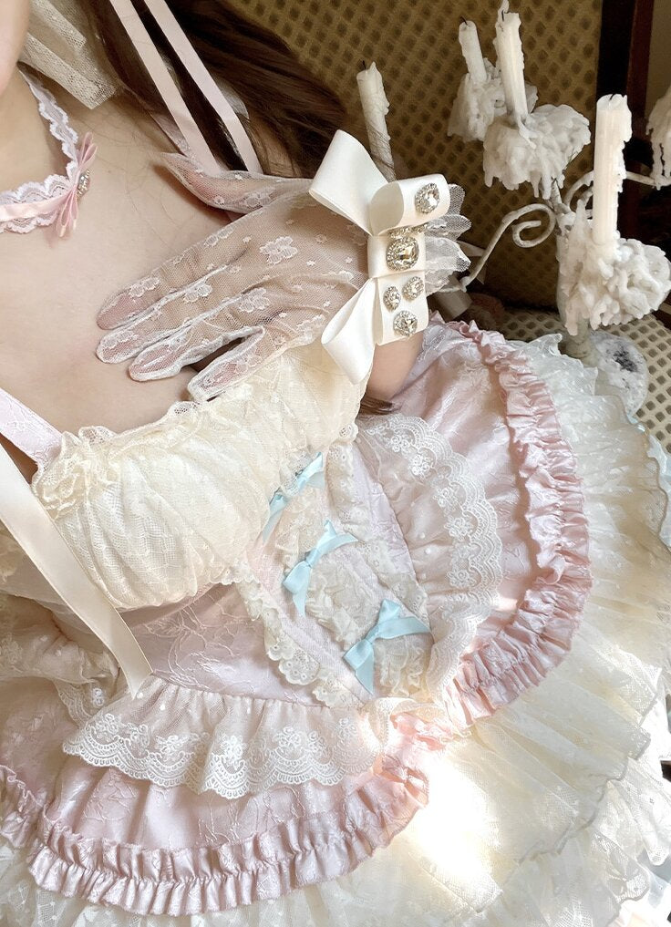 Angel Doll-Style Dreamy Ballet Lolita JSK Dress
