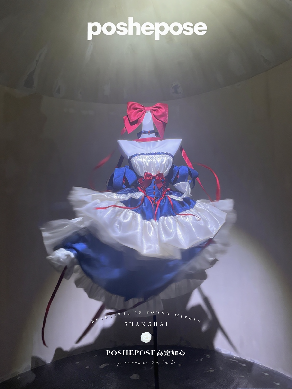 Snow White Inspired Royalcore Lolita Dress— Winter Lolita Christmas Party Prom Dress