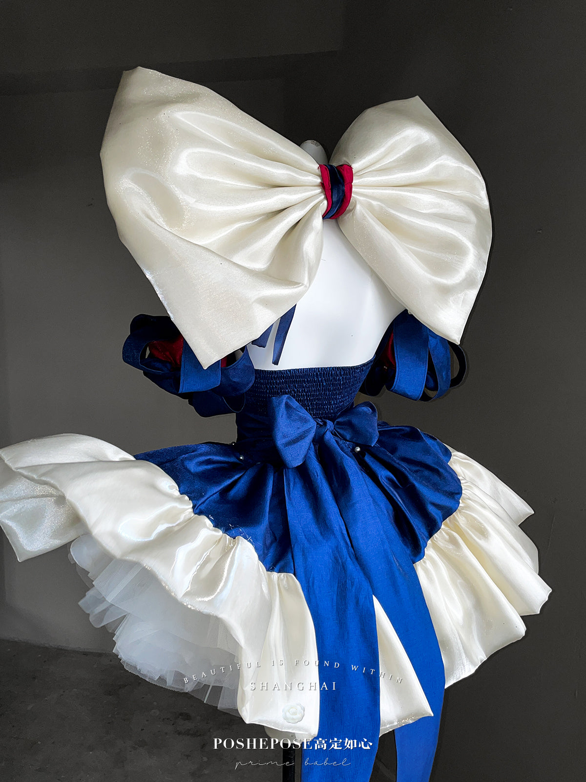 Snow White Inspired Royalcore Lolita Dress— Winter Lolita Christmas Party Prom Dress