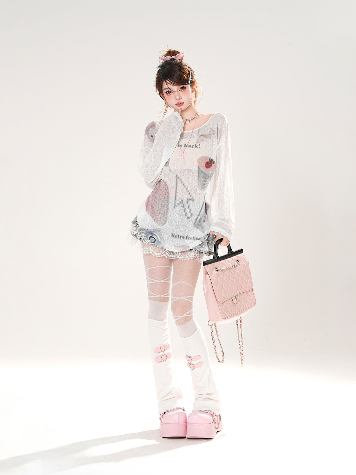 Sheer Mesh Sun Protection Top – Lightweight Loose Cover-Up