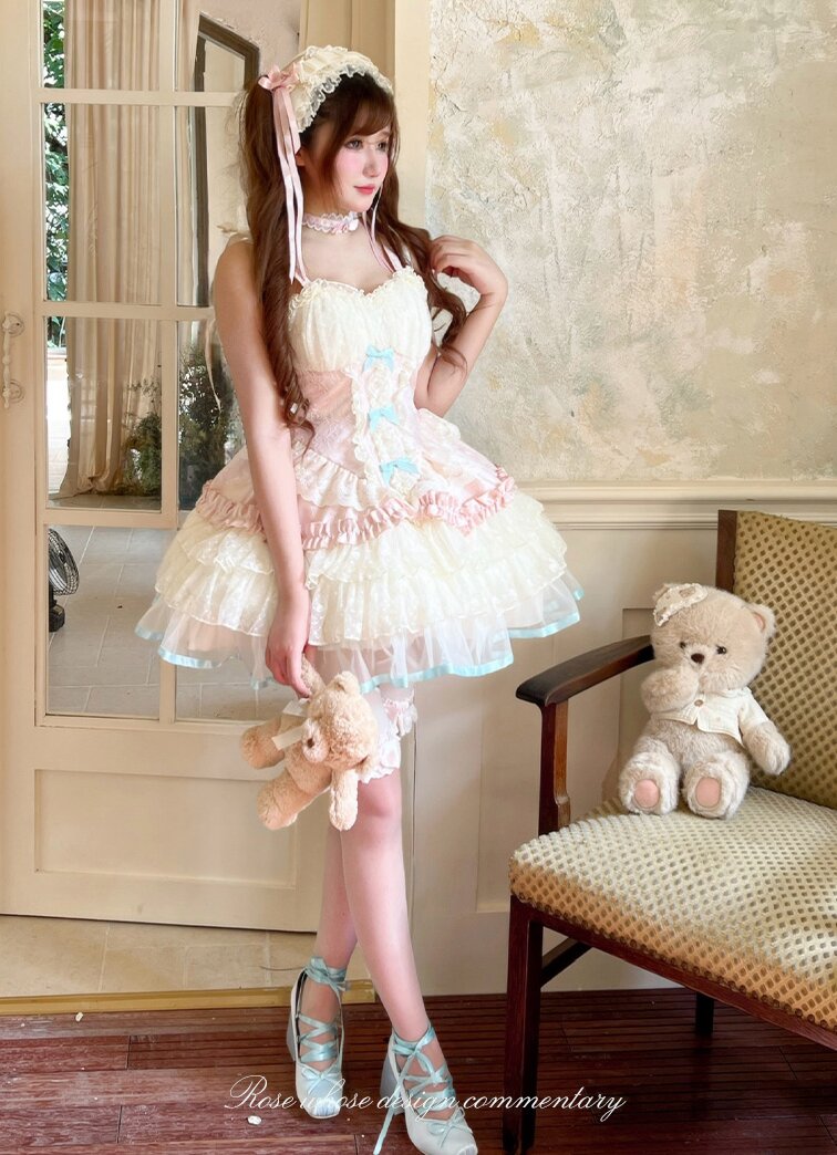 Angel Doll-Style Dreamy Ballet Lolita JSK Dress
