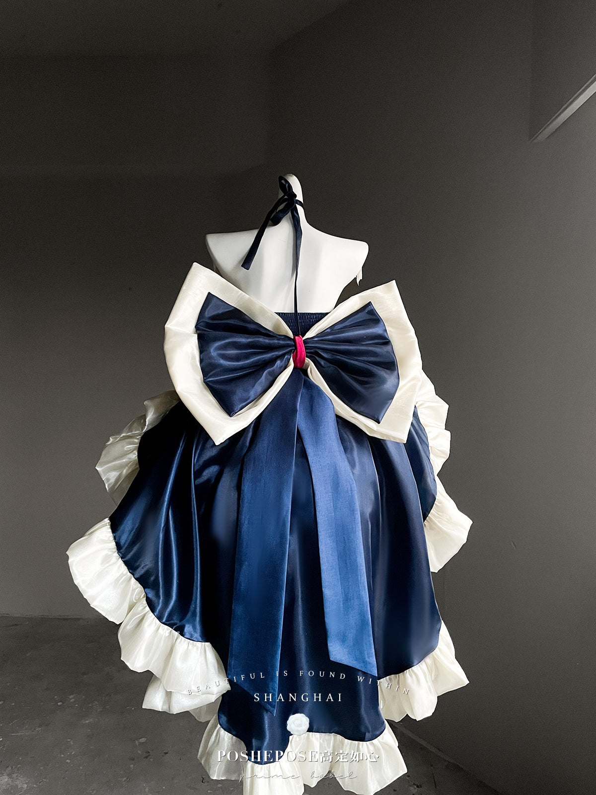Snow White Inspired Royalcore Lolita Dress— Winter Lolita Christmas Party Prom Dress